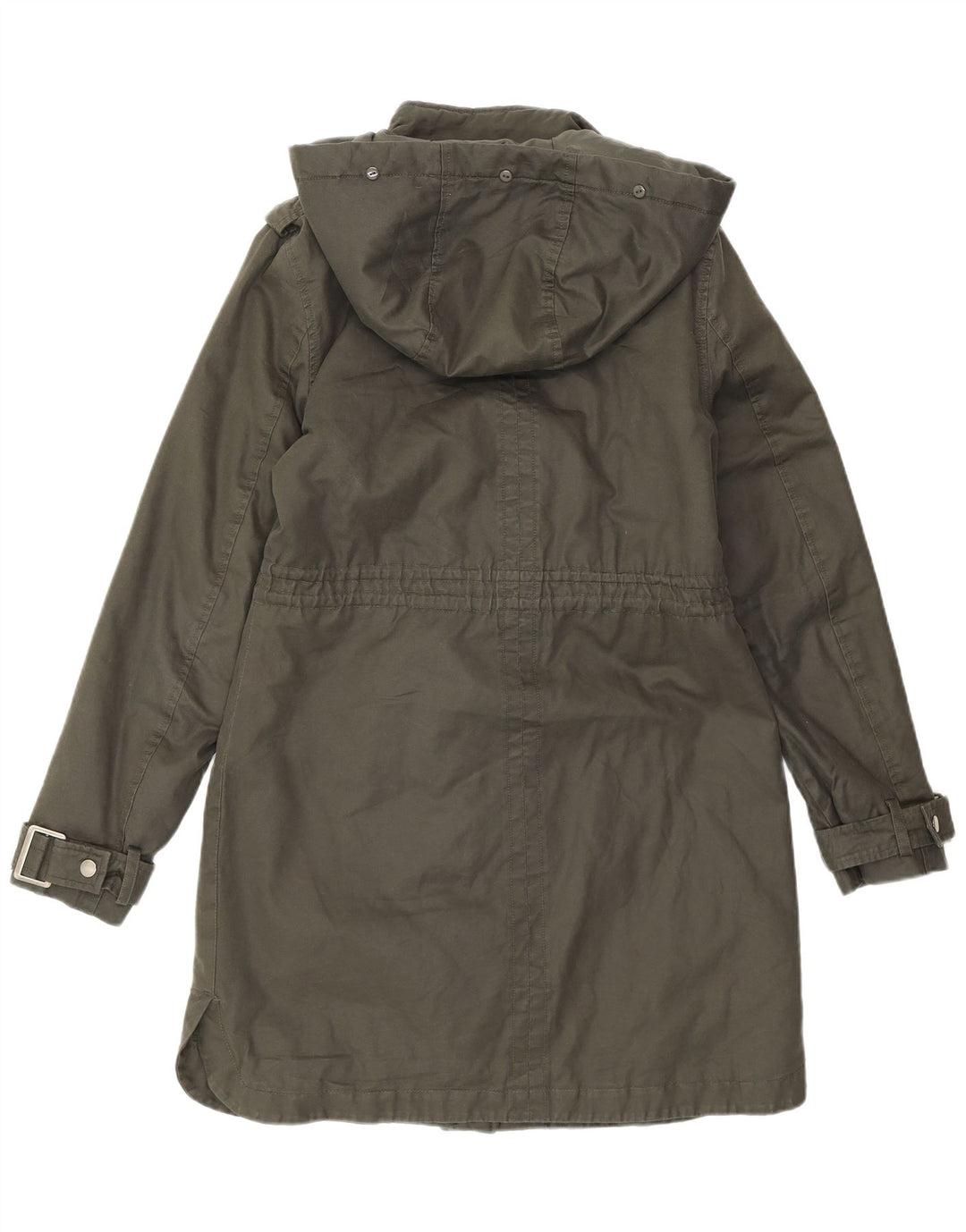 Damska kurtka parka z kapturem MINT VELVET UK 10, mała khaki