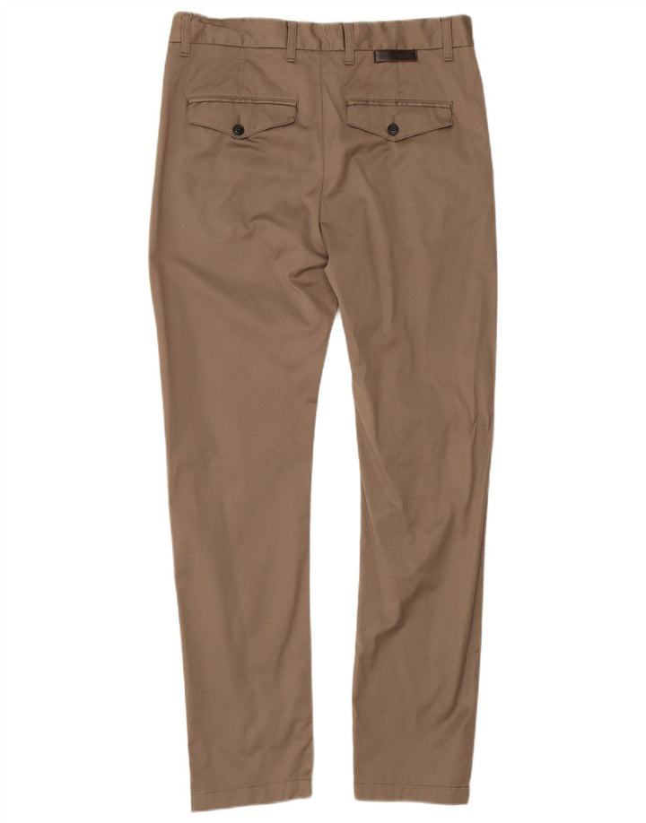 Męskie spodnie typu slim casual Zara W31 L30 beżowe
