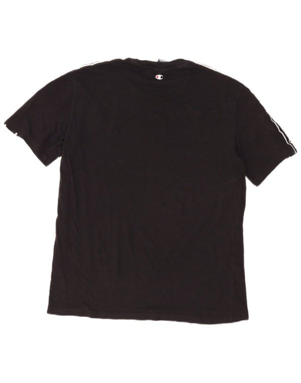 Damska koszulka z krótkim rękawem Champion z grafiką Top UK 14 Medium Black