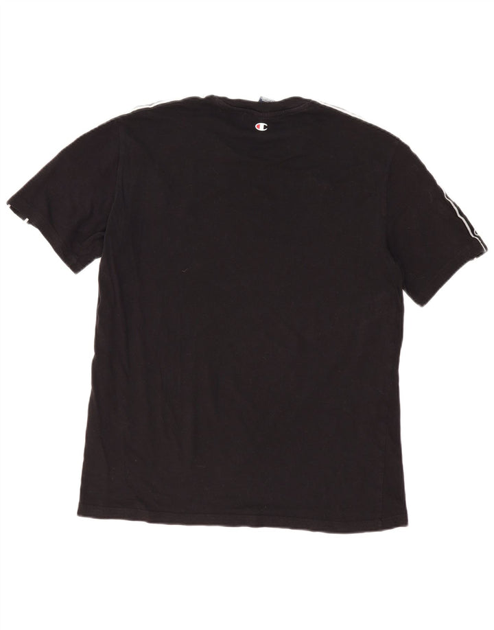 Damska koszulka z krótkim rękawem Champion z grafiką Top UK 14 Medium Black