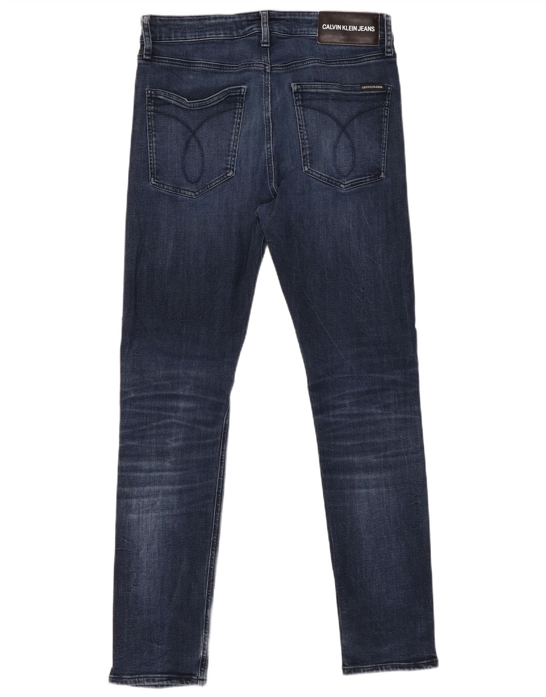 Jeansy męskie CALVIN KLEIN W33 L32 Granatowe, bawełniane
