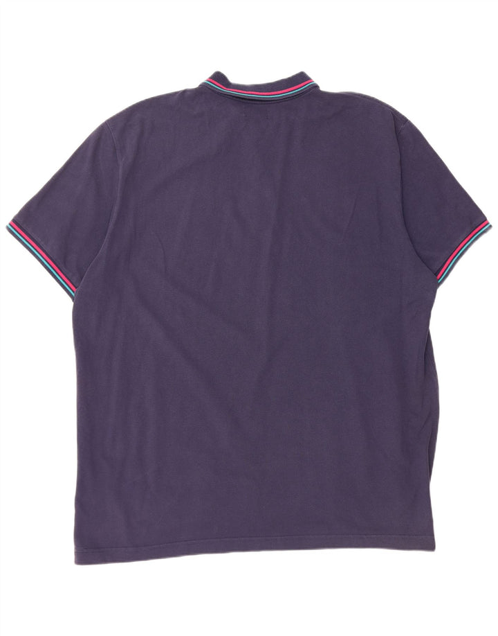 Męska koszulka polo Kappa 3XL granatowa