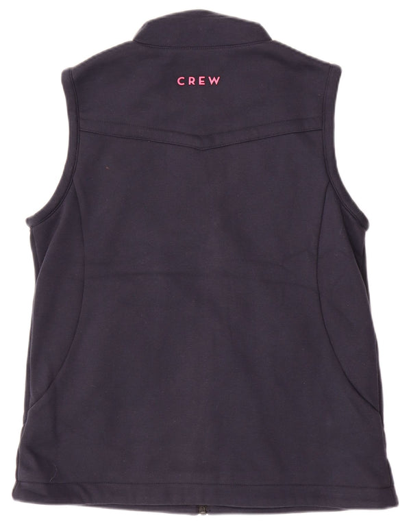Crew Clothing Damska bluza dresowa bez rękawów, UK 12, średni granat