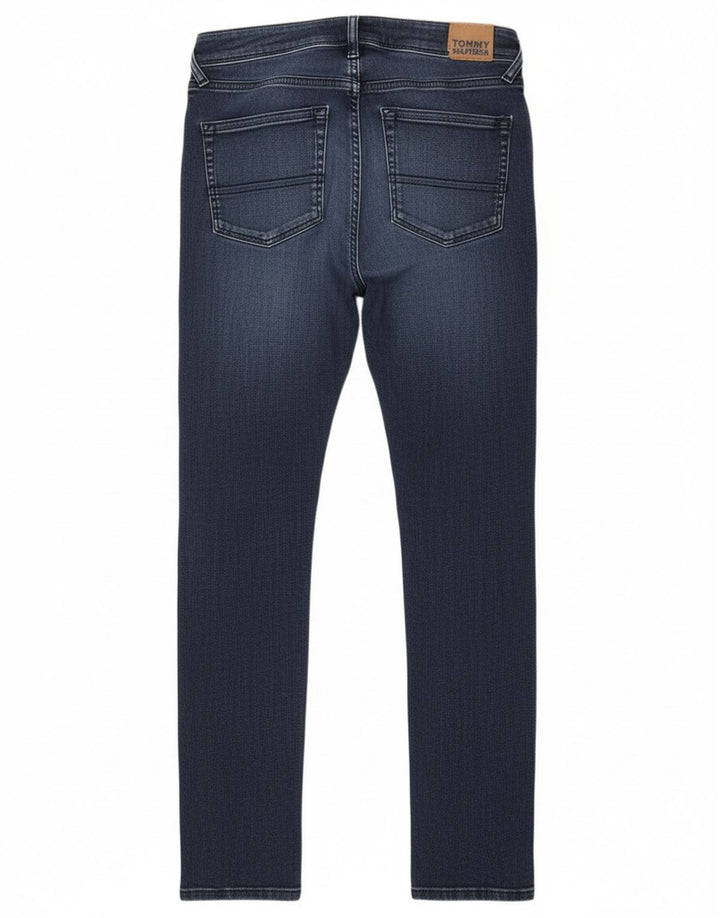 Dżinsy chłopięce Tommy Hilfiger Slim, 13-14 lat, granatowe, bawełniane