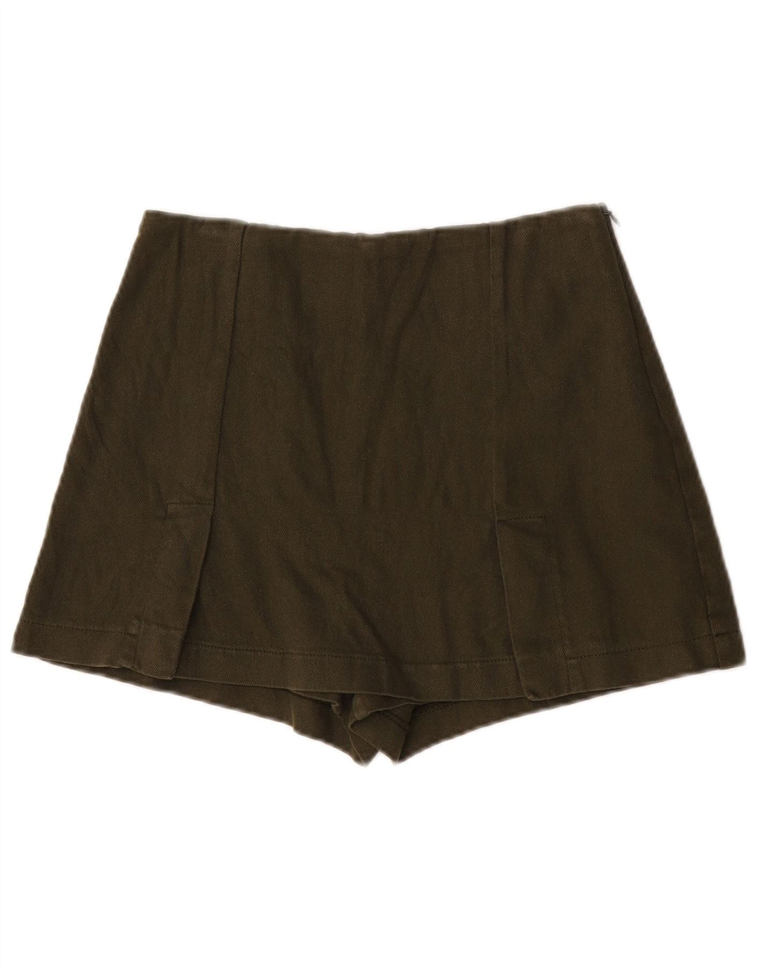 Damskie spodenki Zara XS W24, bawełna khaki