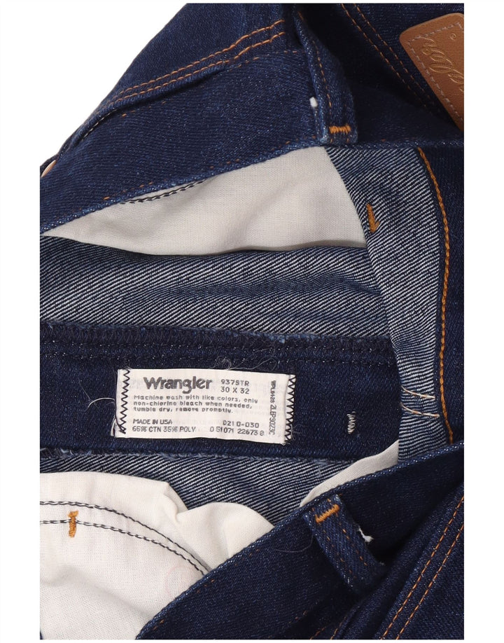 Męskie jeansy Wrangler W30 L32 Granatowe, bawełniane