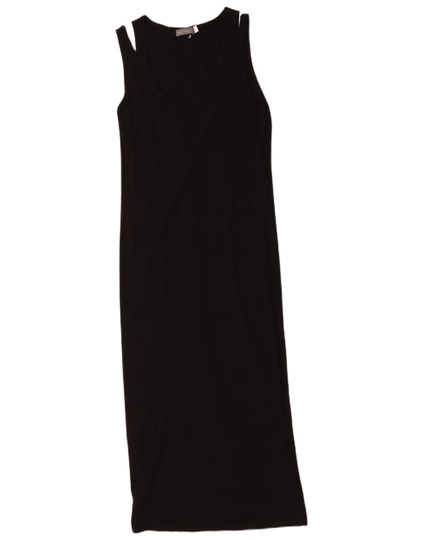 Damska sukienka maxi bez rękawów MINT VELVET UK 12, średnia czarna