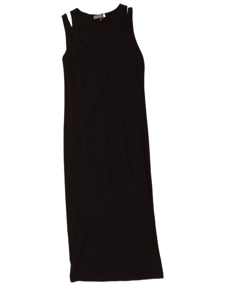 Damska sukienka maxi bez rękawów MINT VELVET UK 12, średnia czarna