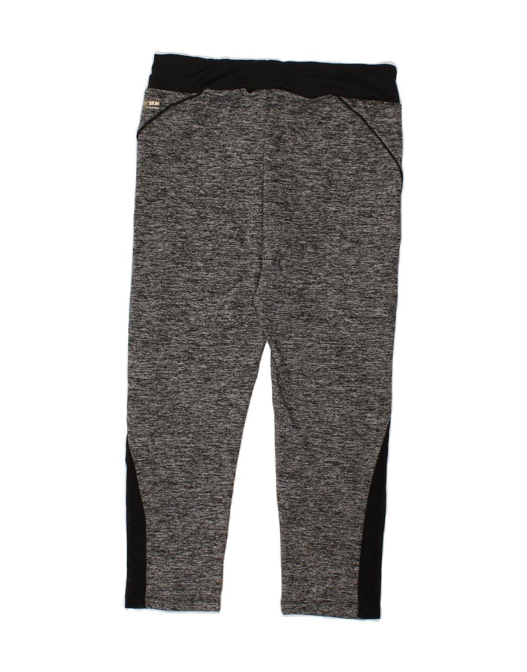 ARENA Womens Tracksuit Trousers UK 16 Large  Grey Flecked Polyester Vintage Arena and Second-Hand Arena from Messina Hembry 