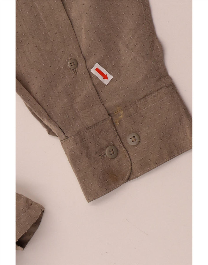 Koszula męska Pierre Cardin, rozmiar 17 17 1/2 XL, szary jedwab w cętki