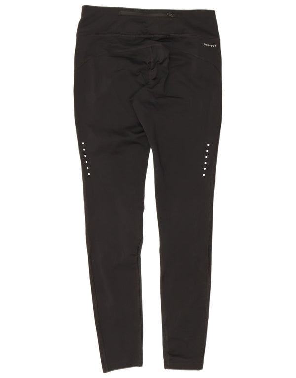 Damskie legginsy Nike Dri Fit UK 10, małe, czarne