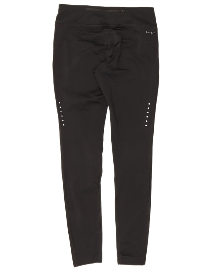 Damskie legginsy Nike Dri Fit UK 10, małe, czarne