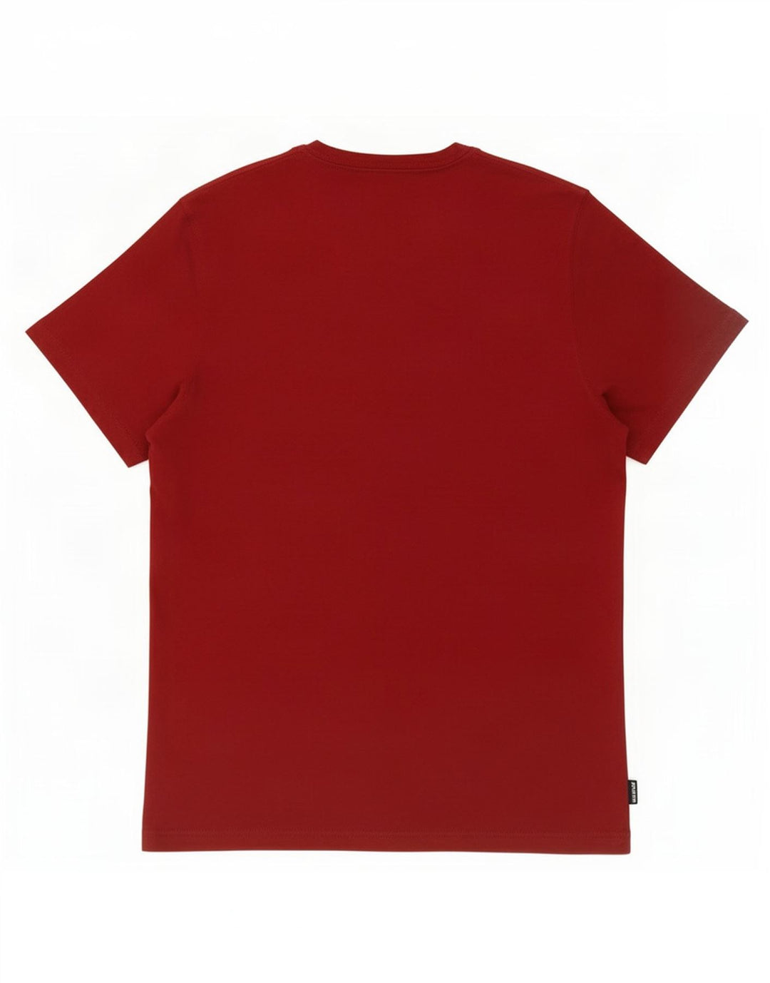 T-shirt męski Barbour o dopasowanym kroju, średniej wielkości bawełna w kolorze bordowym