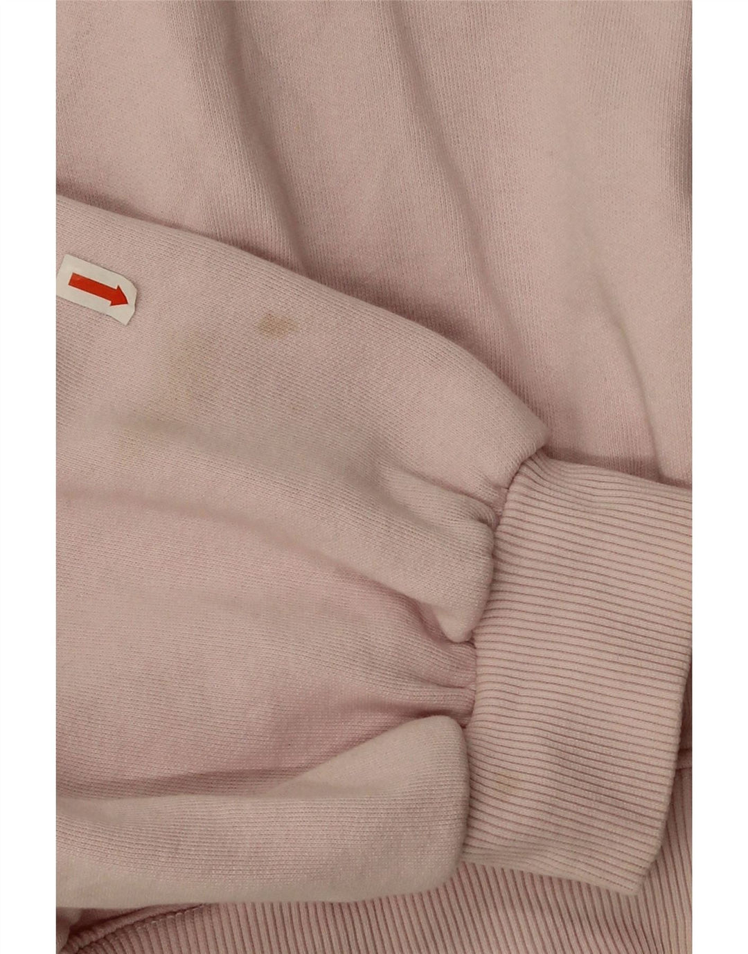Damska bluza oversize Zara Crop UK 14, średnia różowa bawełna