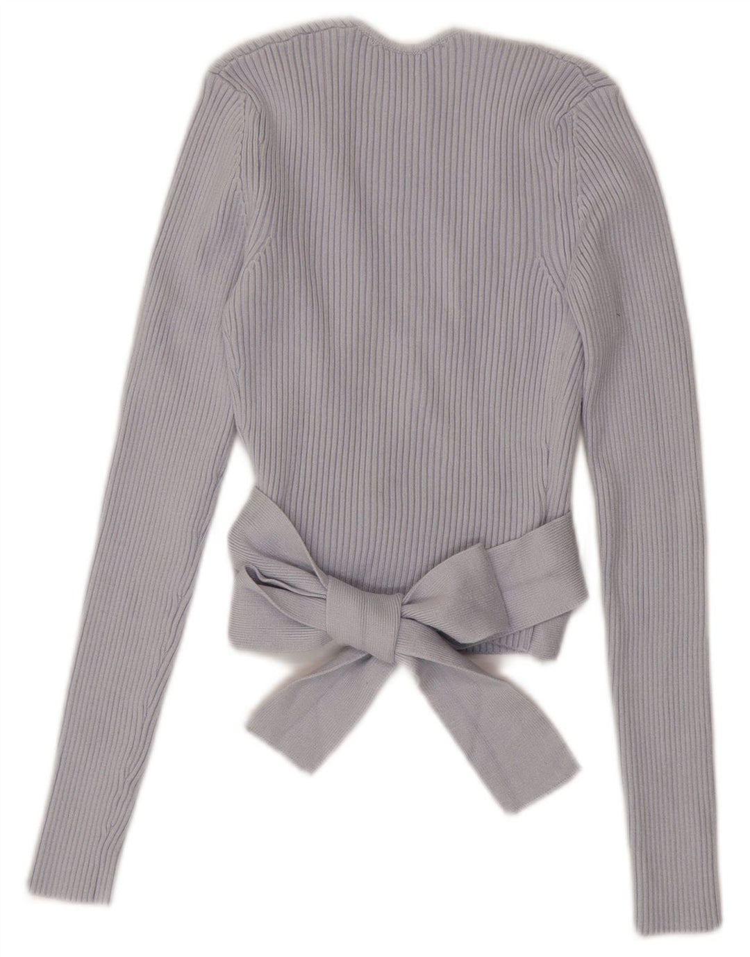 Damski kardigan Zara Crop Wrap Top UK 8 Small Blue