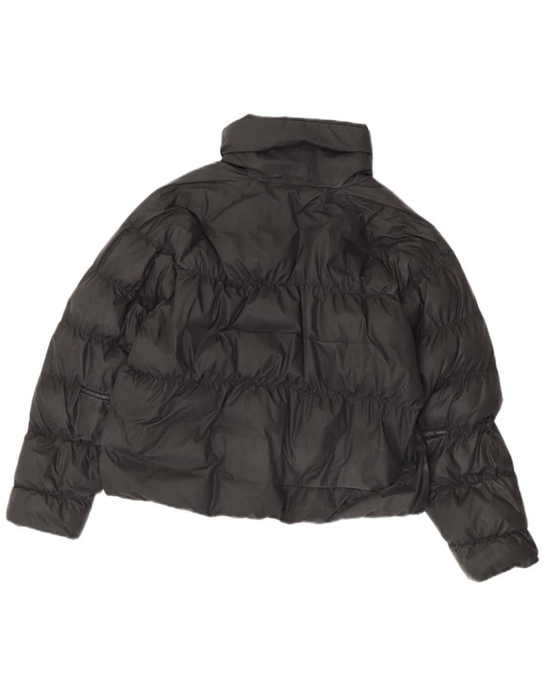 Damska kurtka wyściełana Nike Crop Oversized UK 10, mała, czarna, poliestrowa