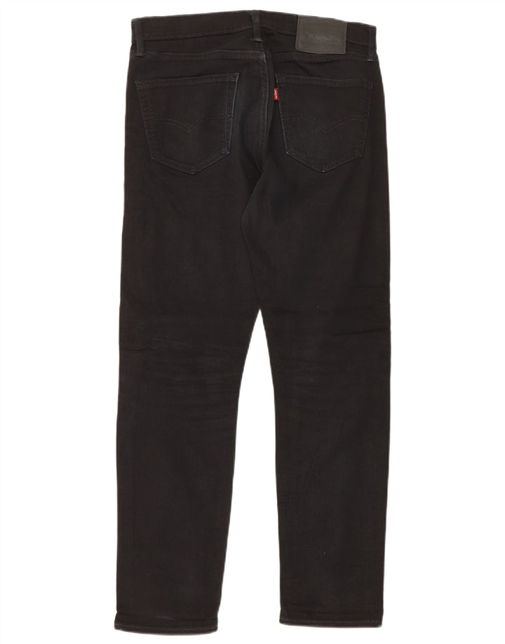 Męskie jeansy Levi's 508 Regular Tapered W30 L30 Czarna bawełna