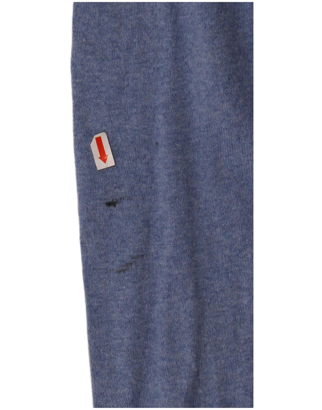 JACK WILLS Męski sweter z dekoltem w kształcie litery V, XL, niebieski, bawełniany