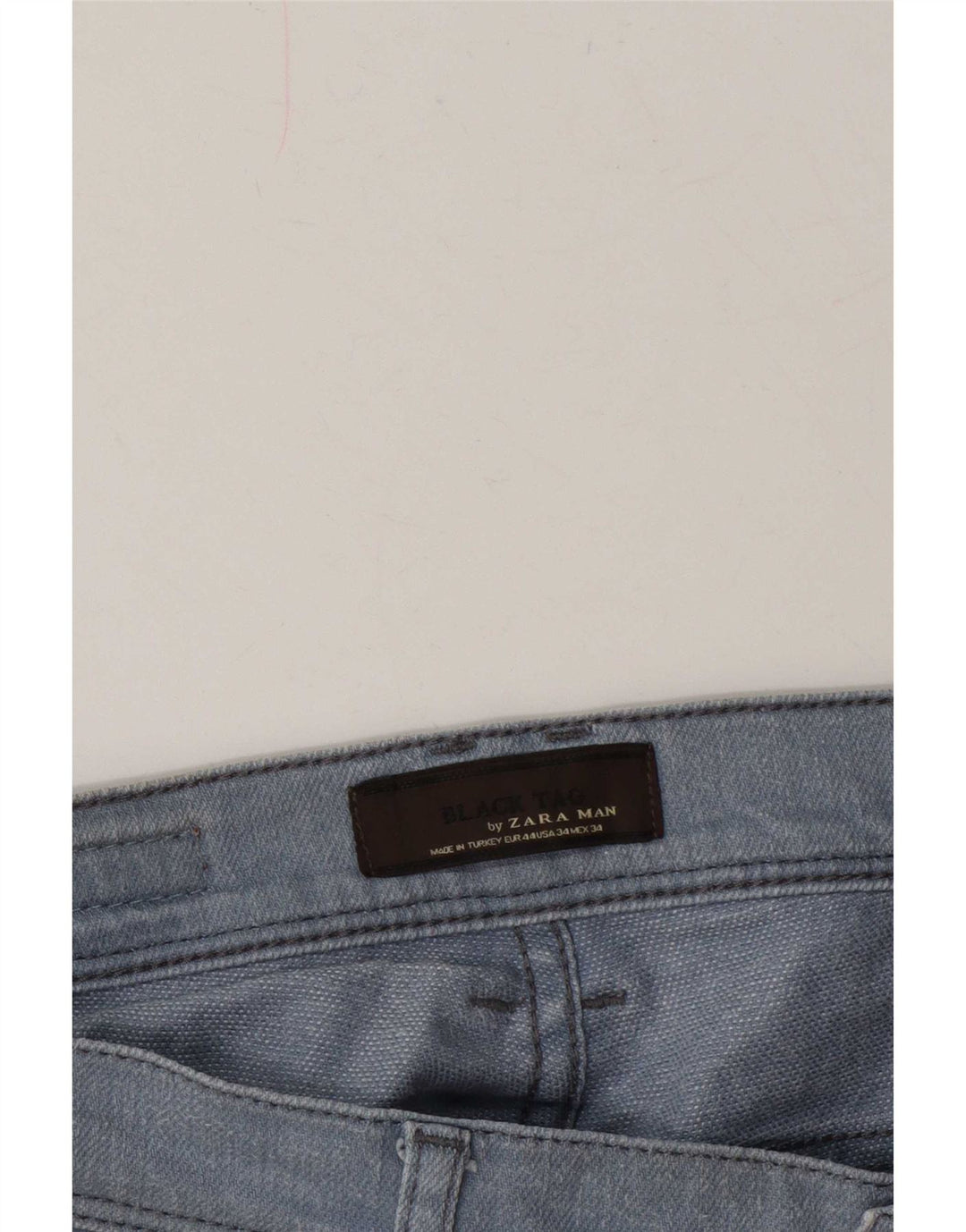 Męskie jeansy Zara Slim EU 44 Large W34 L32 Niebieskie