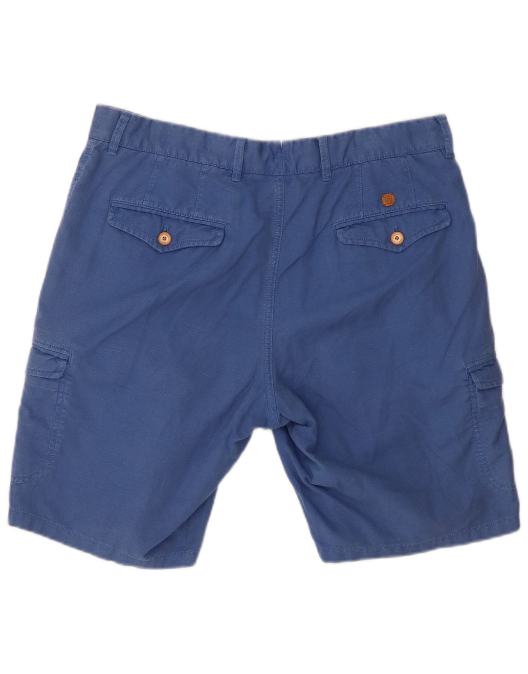 Spodenki cargo męskie Massimo Dutti EU 42 duże W32 niebieskie