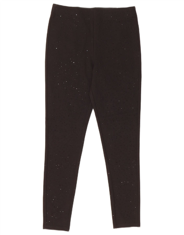 Legginsy damskie Zara UK 10 Small, czarna wiskoza