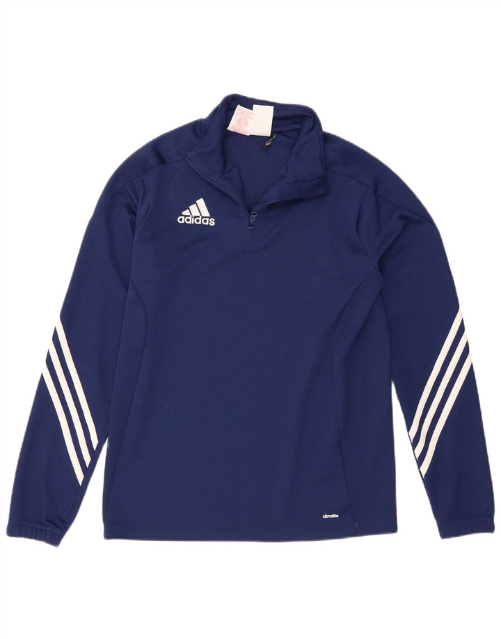 Adidas Chłopięcy Climalite Pullover Dres Top 13-14 Lat XL Granatowy