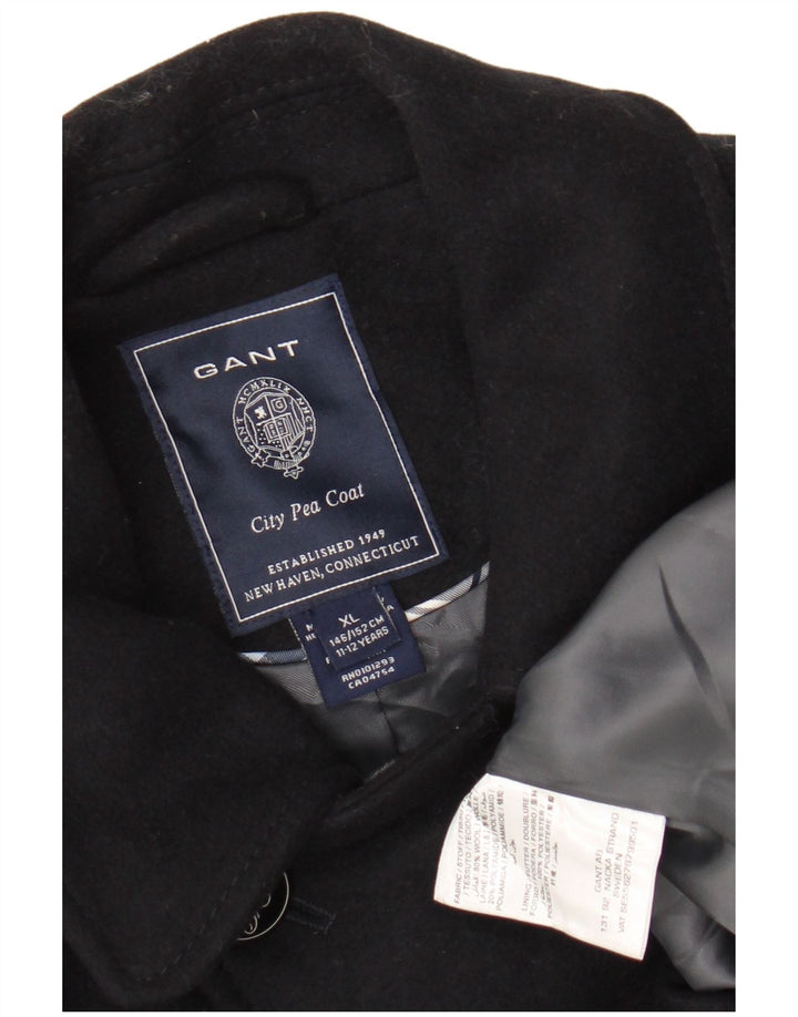 Płaszcz dziewczęcy Gant Pea Coat 11-12 lat XL, granatowy, wełniany