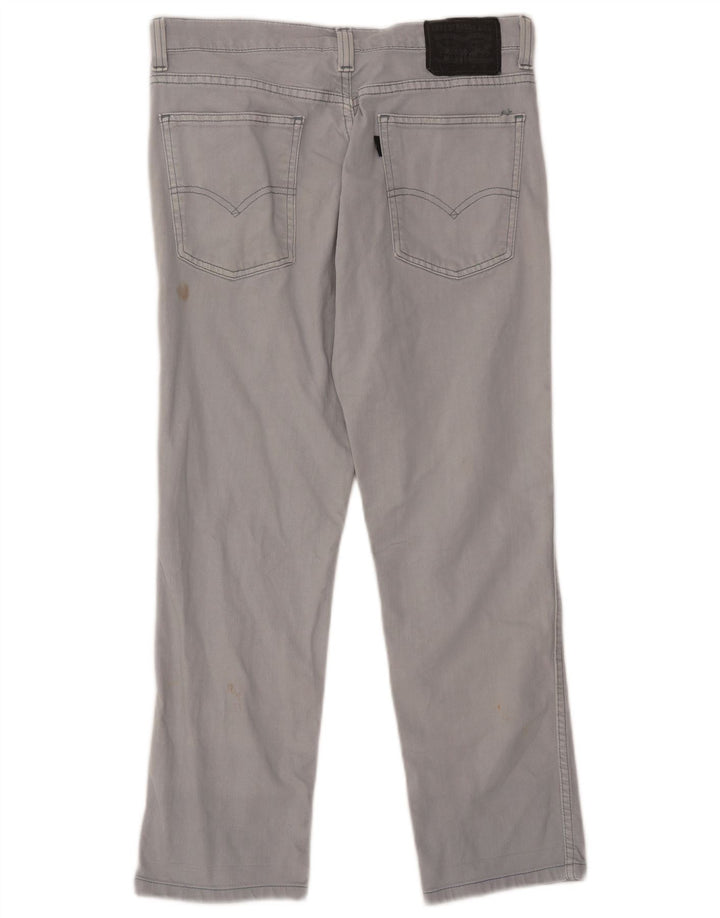Męskie jeansy Levi's 511 Slim W32 L27 Szara bawełna