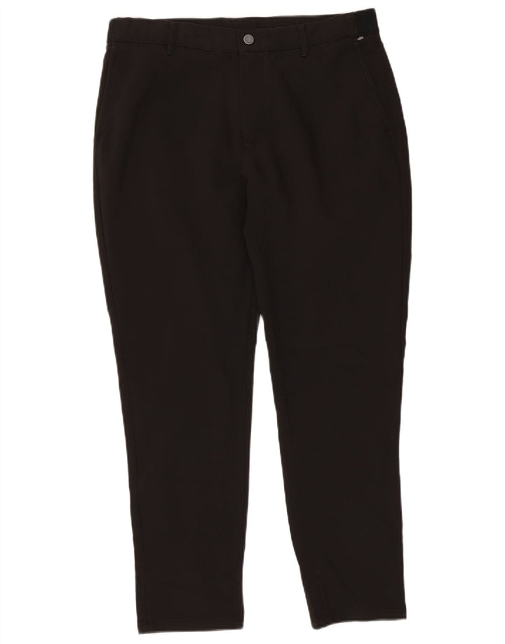 Męskie spodnie typu slim chino Zara, duże, W32 L27, czarne