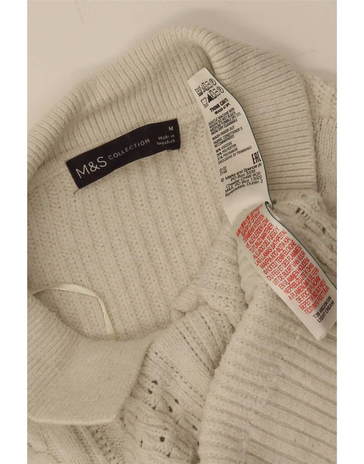 Sweter damski Marks & Spencer UK 14, średni beż, wiskoza