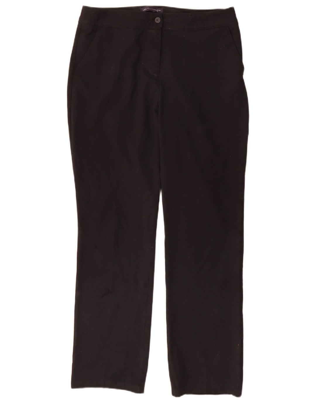 Damskie spodnie garniturowe Marks & Spencer UK 12 Medium W32 L31 Czarne