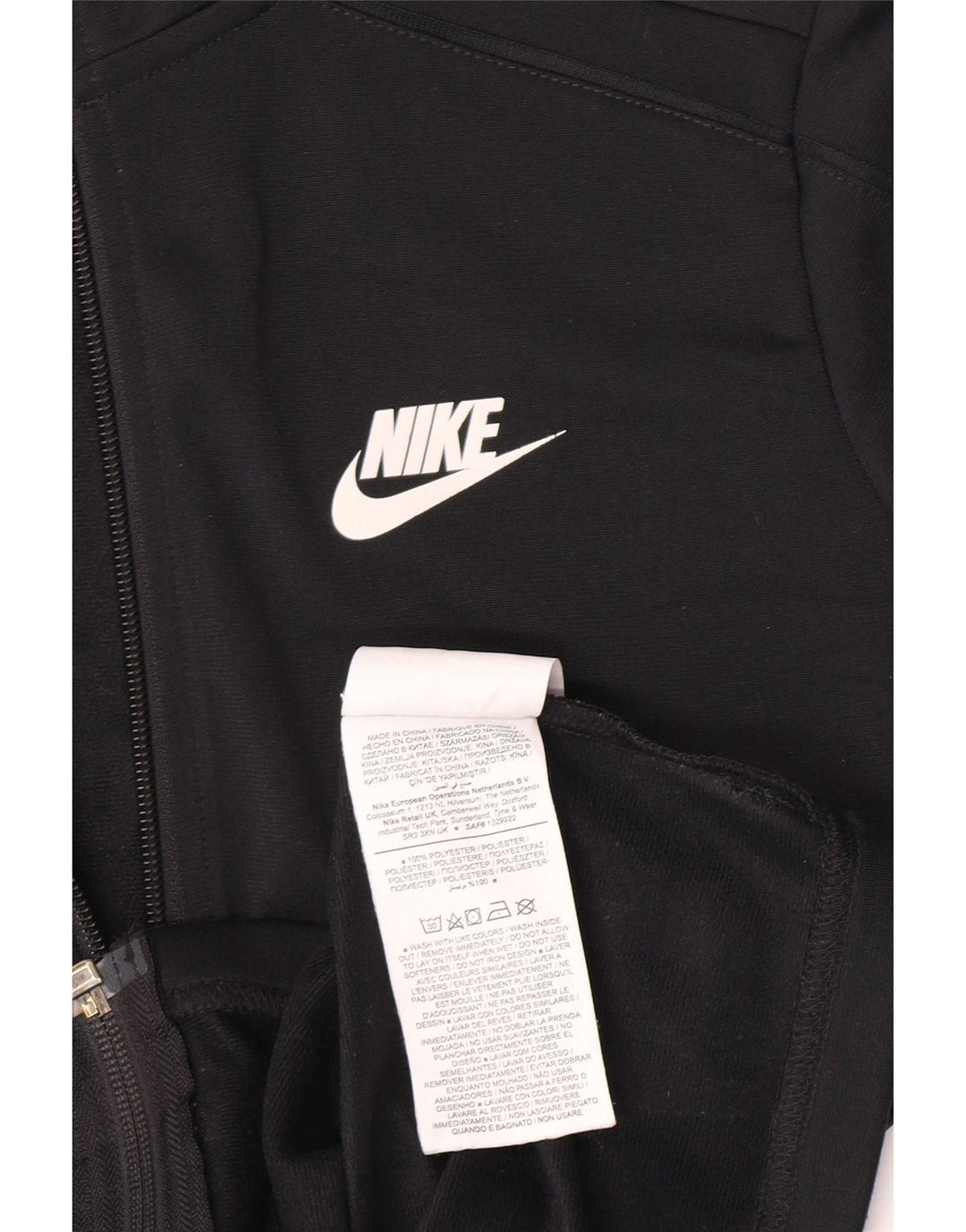 Chłopięca bluza dresowa Nike 10-11 lat, średni czarny poliester