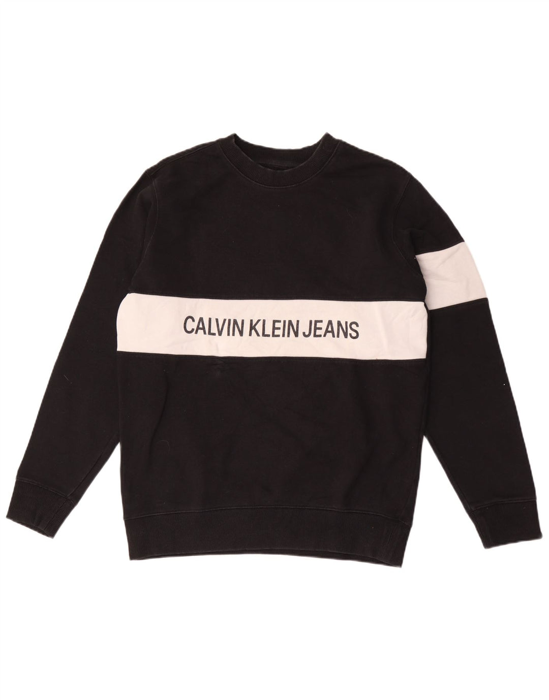Męska bluza z grafiką Calvin Klein Jeans w kolorze średniej czerni