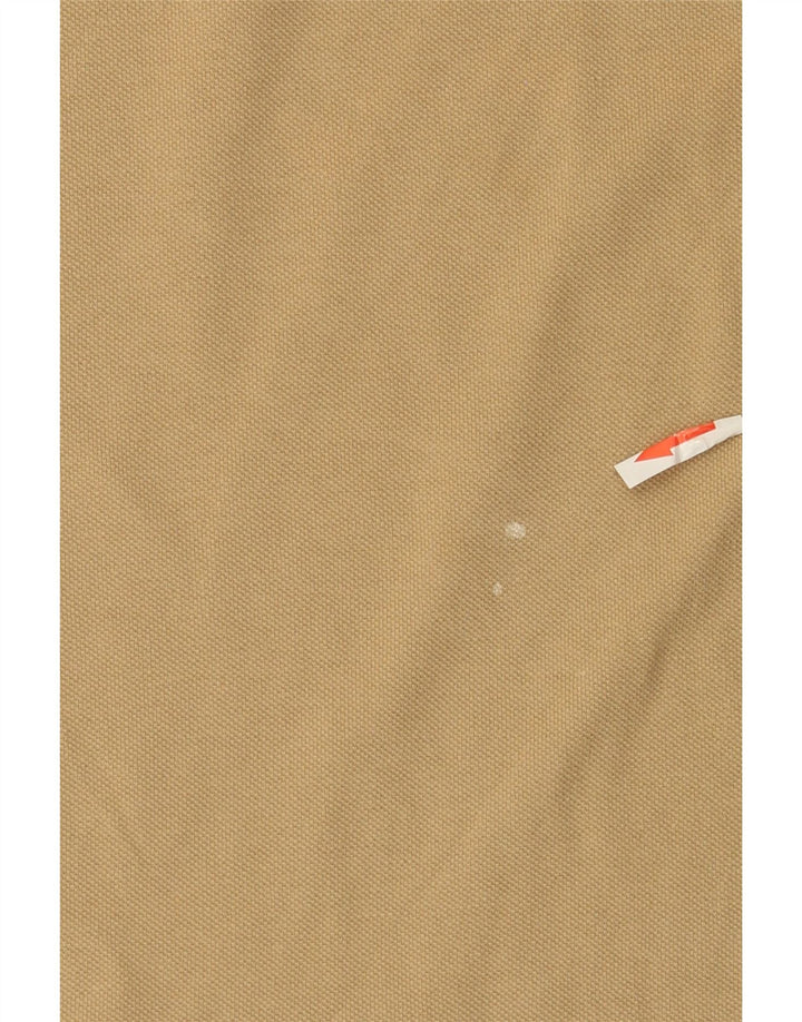 Męska koszulka polo Kappa, duża, beżowa