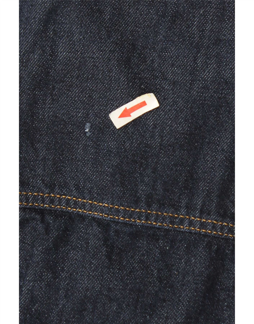 Męska kurtka dżinsowa Zara UK 42 XL, granatowa, poliestrowa