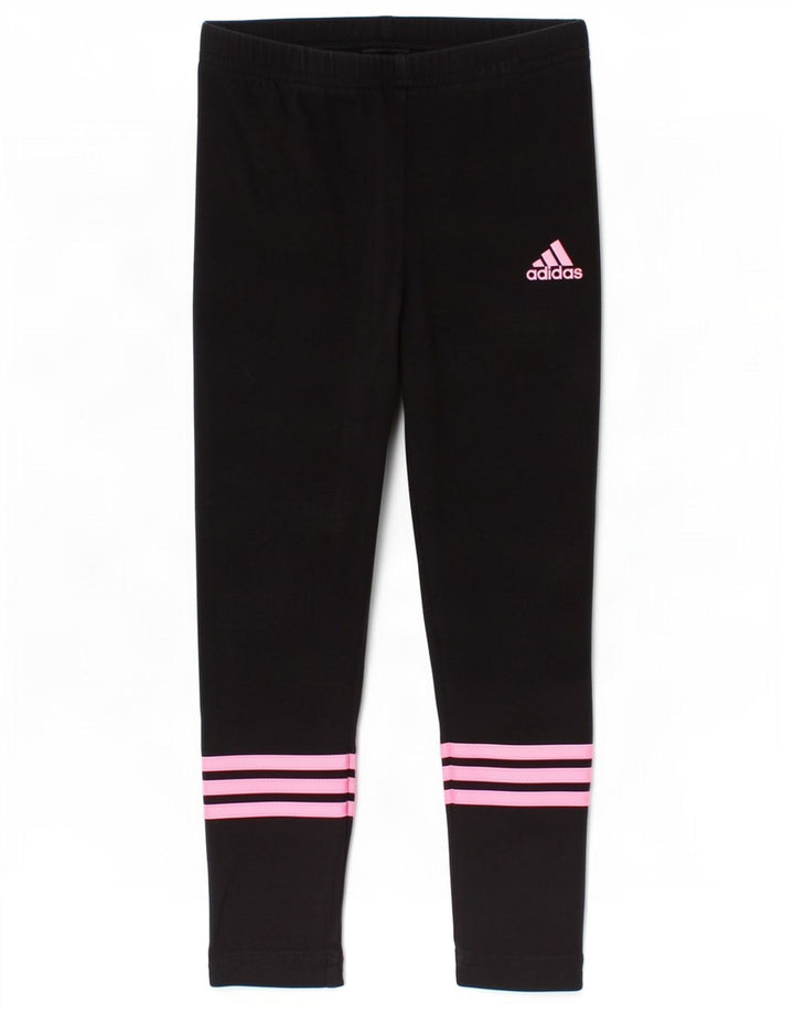 Legginsy Adidas Dziewczęce 3-4 Lat Czarne