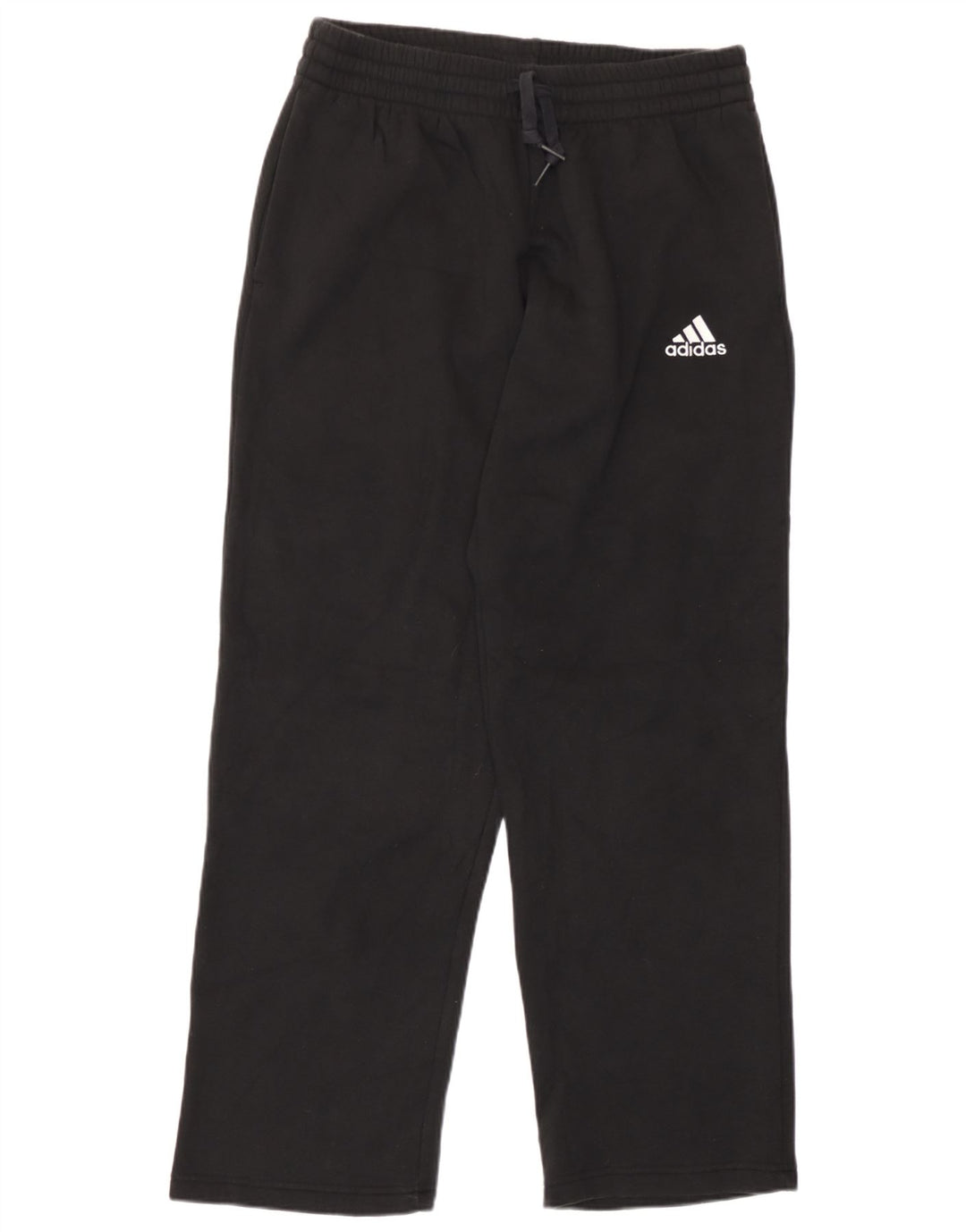 Męskie spodnie dresowe Adidas, średnie czarne, bawełniane