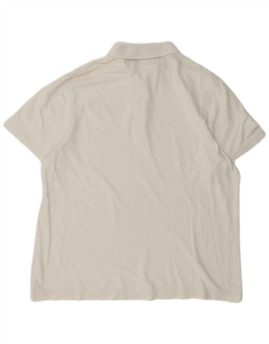 Męska koszulka polo LACOSTE, rozmiar 8, 3XL, biała, bawełniana