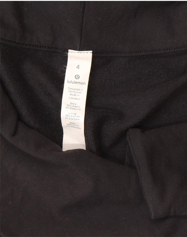 Damska kurtka dresowa Lululemon US 4, mała, czarna, modal