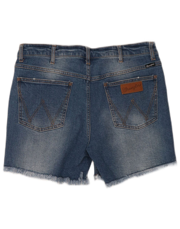 Damskie spodenki jeansowe WRANGLER US 7 Medium W32, niebieska bawełna