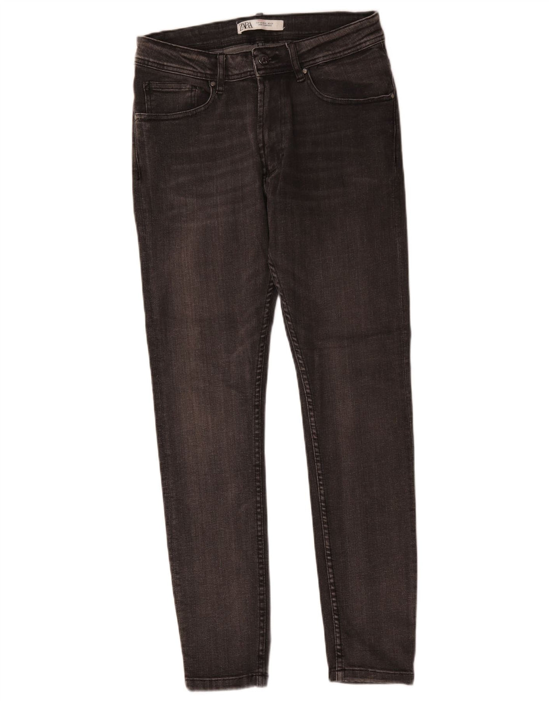 Męskie jeansy slim fit Zara EU 40 Medium W31 L28 Szara bawełna