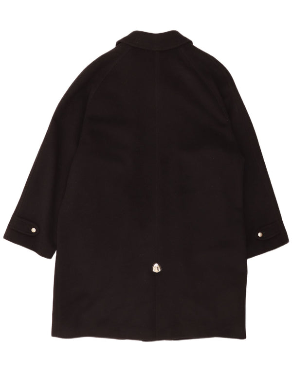Płaszcz męski Piero Guidi UK 44 2XL Czarna wełna