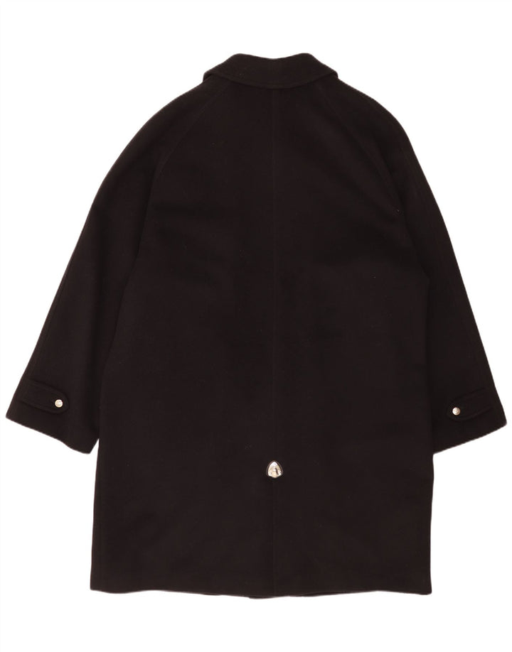 Płaszcz męski Piero Guidi UK 44 2XL Czarna wełna