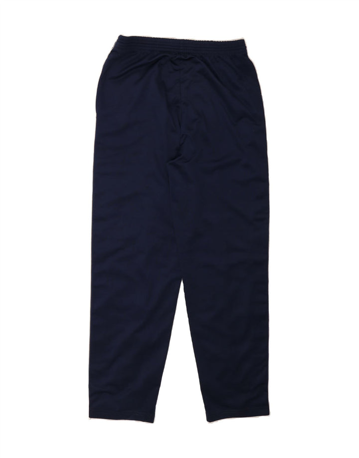 CHAMPION Mens Graphic Tracksuit Trousers Large  Navy Blue Vintage Champion and Second-Hand Champion from Messina Hembry 