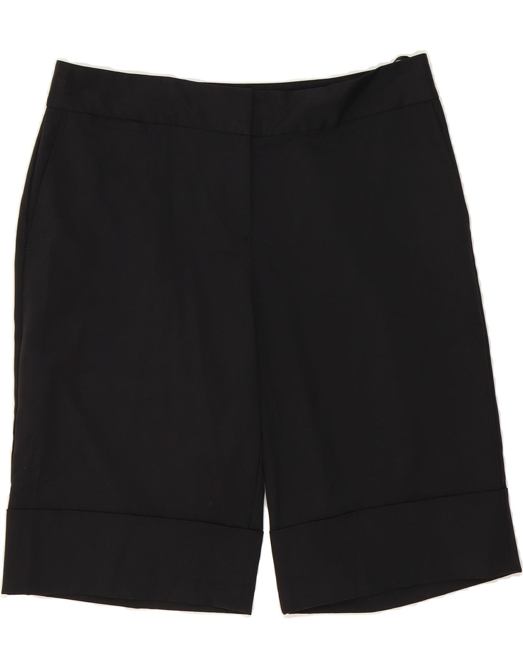 IZOD Womens Chino Shorts US 12 Large W34 Black Polyester Vintage Izod and Second-Hand Izod from Messina Hembry 