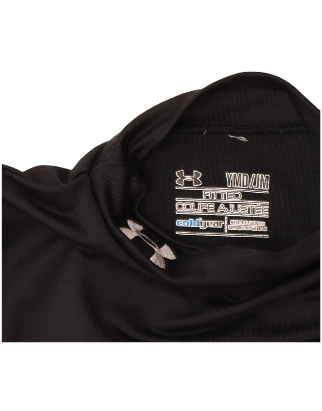 Dziewczęca bluza z długim rękawem UNDER ARMOUR Cold Gear, 9-10 lat, średnia czarna