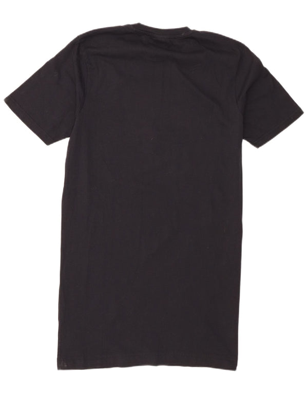 Damska sukienka t-shirtowa Ellesse Heritage z grafiką UK 8, mała czarna