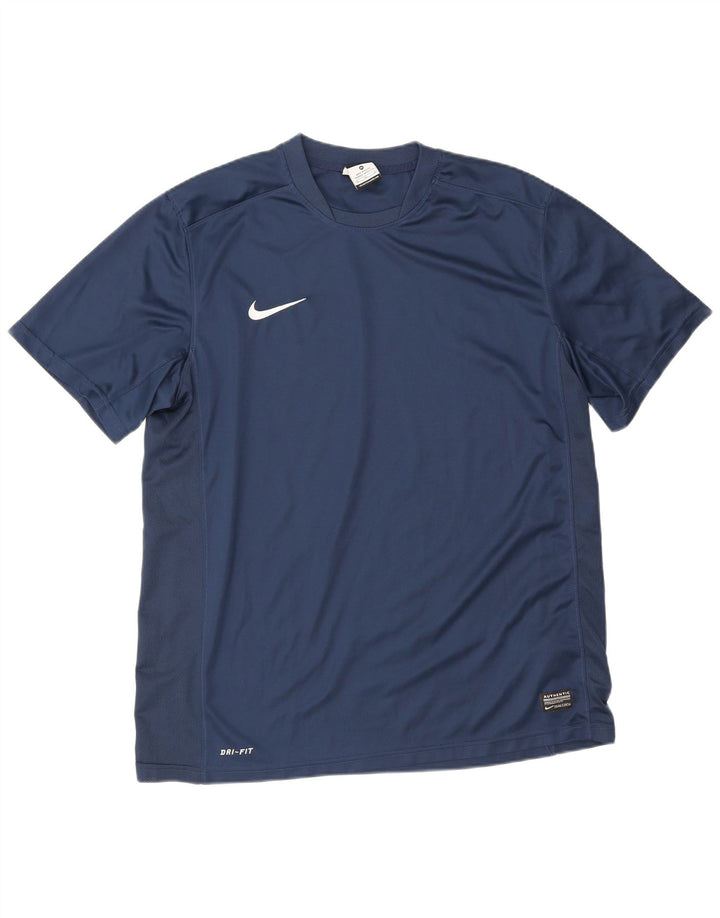 T-shirt męski Nike Dri Fit Top XL, granatowy, poliester