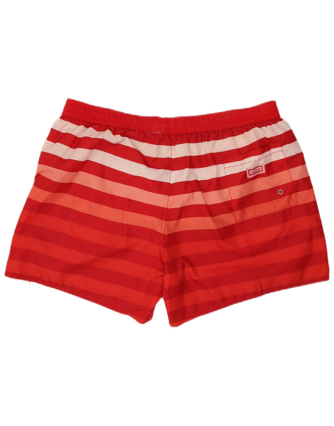 Damskie spodenki kąpielowe COAST UK 18 XL, poliester w czerwone paski