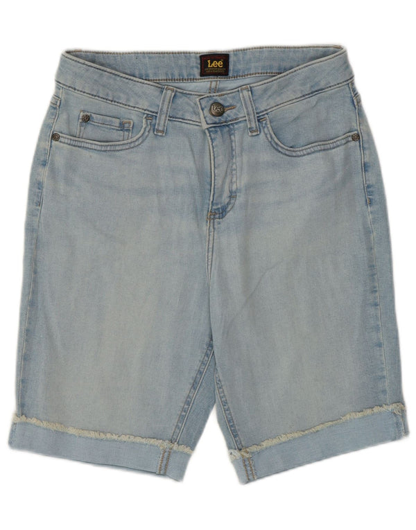 Damskie spodenki jeansowe Lee US 6 Medium W28, niebieska bawełna